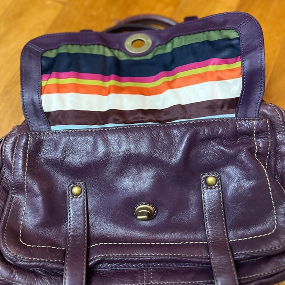 Stunning Coach! Rustic purple! - Picture 5 of 10